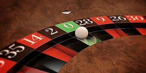 Roulette wheel spinning at nadimtoto Mesin Arcade table